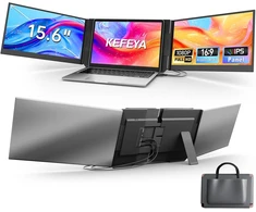 KEFEYA nešiojamas trigubas monitorius 15,6 col. FHD 1080p IPS 60 Hz, modelis P7