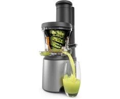 Kenwood lėtaeigė sulčiaspaudė 230 W, XL įkrovimo angos, 1 l talpa, PureJuice JMP85.000SI