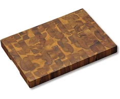 Kesper pjaustymo lenta mozaikinė iš akacijos medienos 42 x 30 x 4 cm ruda