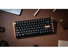Keychron mechaninė belaidė klaviatūra K2 HE, 75% QMK, Gateron magnetiniai jungikliai, RGB, Bluetooth, USB-C