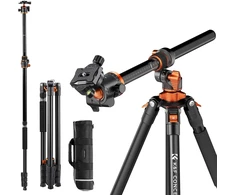 K&amp;F CONCEPT aliumininis fotoaparato trikojis 230 cm su rutuline galvute ir monopodu KF09.119