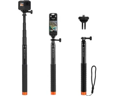 K&amp;F CONCEPT anglies pluošto asmenukių lazda 31–127 cm sporto kameroms KF09.140