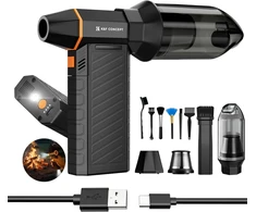 K&amp;F Concept elektrinis 2 viename magnetinis dulkių pūstuvas ir siurblys, 300 000 aps./min., 6000 mAh, BS500M