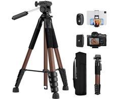 K&amp;F CONCEPT fotografinis aliumininis trikojis, 48–190 cm, 4kg, S255A3+BV01