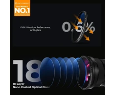 K&amp;F Concept kintamo tankio ND filtras 39 mm ND2–ND400 KF01.1557V1