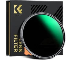 K&amp;F CONCEPT kintamo tankio ND2–ND400 objektyvo filtras 77 mm, 1–9 pakopos, KF01.3156