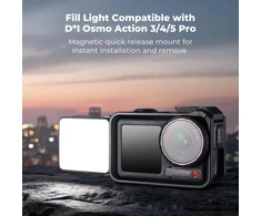 K&amp;F CONCEPT LED papildomas apšvietimas DJI Osmo Action 3/4/5 Pro kameroms KF3401.0402.0010