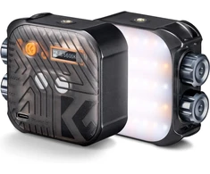 K&amp;F CONCEPT LED vaizdo šviestuvas RGB, 2500–9900 K, 40 LED, 15 efektų, USKF34.035