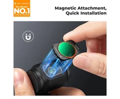 K&amp;F CONCEPT magnetinis 4 filtrų rinkinys DJI Osmo Pocket 3/4 su plačiakampiu objektyvu FD161