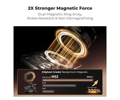K&amp;F CONCEPT magnetinis automobilinis telefono laikiklis MagSafe su vakuuminiu siurbtuku TC08