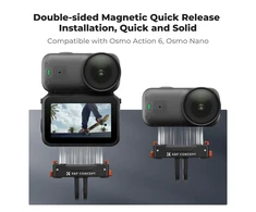 K&amp;F CONCEPT magnetinis greito atjungimo adapteris DJI Osmo Nano ir Action 6, 2 vnt.