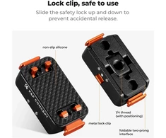 K&amp;F CONCEPT magnetinis greito tvirtinimo adapteris Insta360 X5 ir Ace Pro 2 KF12.0002V1