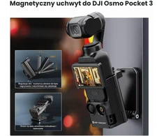 K&amp;F Concept magnetinis laikiklis DJI Osmo Pocket 3 kamerai, 180° KF31.143