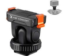 K&amp;F CONCEPT magnetinis veiksmo kameros laikiklio adapteris su šaltuoju bėgeliu KF31.140