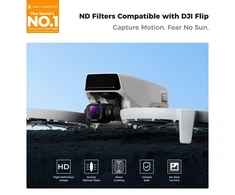 K&amp;F CONCEPT ND filtrų rinkinys DJI Flip dronui, ND8/ND16/ND32/ND64, SKU.2365