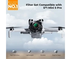 K&amp;F CONCEPT ND/PL ir CPL filtrų rinkinys DJI Mini 5 Pro dronui, 6 vnt., SKU.1676