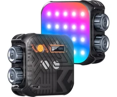 K&amp;F CONCEPT nešiojama RGB LED vaizdo lempa 60 LED, 2500–9900 K, USKF34.036