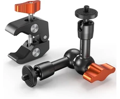K&amp;F CONCEPT šarnyrinė laikiklio rankena su spaustuku monitoriui, 15,2 cm, KF31.131
