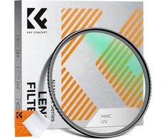 K&amp;F CONCEPT UV objektyvo filtras 67 mm su nano danga, plonas 3 mm KF01.K67V2