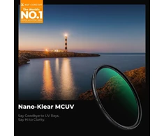 K&amp;F CONCEPT UV objektyvo filtras 67 mm su nano danga, plonas 3 mm KF01.K67V2