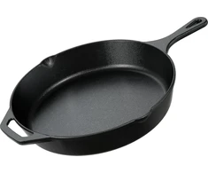 KICHLY ketinė grilio keptuvė, 30,5 cm, iki 650°C, juoda, EU0309