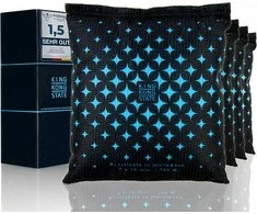 Sausintuvas King Kong State automoblio drėgmės surinkėjai, 4x 500g daugkartinės silicio gelio pagalvėlės