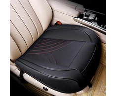 kingphenix automobilinės priekinės sėdynės užvalkalas iš PU odos, 53 × 52 cm, 3D-BRCSC