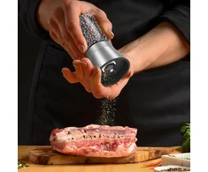KitchenBoss rankiniai druskos ir pipirų malūnėliai su keraminiu mechanizmu, 2 vnt., G732
