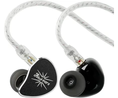 Kiwi Ears į ausis įdedamos laidinės Hi-Fi ausinės su 10 mm DLC keitikliu Belle
