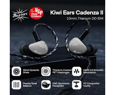 Kiwi Ears į ausis įdedamos laidinės IEM ausinės su mikrofonu, 10 mm, Cadenza II