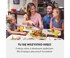 Klarstein karšto oro gruzdintuvė AeroVital Cube Chef 14 l 1700 W OV12-9500-lCube