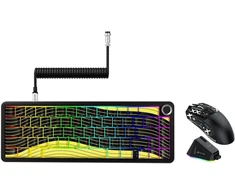 Klaviatūra ATTACK SHARK klaviatūros ir pelės rinkinys X65 PRO HE su X11, Hall efekto jungikliais, 22 000 DPI
