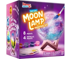 Klever Kits mėnulio lempos dažymo rinkinys su akriliniais dažais, 18 dalių, 60113