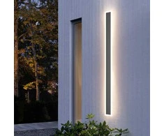 Klighten LED sieninis šviestuvas, IP54, 35 W, 121,5 cm, akrilas ir geležis, tamsiai pilkas, HW603-35 W-3000 K