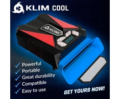 KLIM Cool USB nešiojamojo kompiuterio aušintuvas, 4200 aps./min., KLGL-COOL-Raudonas-01