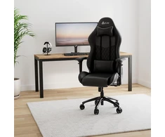 KLIM eSport ergonominė žaidimų kėdė su 4D porankiais ir atlošimu iki 160°