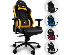 KLIM eSports ergonominė žaidimų kėdė su juosmens ir kaklo atramomis KLESP5809