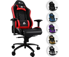 KLIM eSports žaidimų kėdė su reguliuojamais porankiais ir 160° atlošu, raudona, KLIM Chair