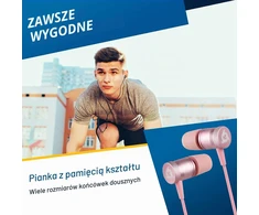 KLIM Fusion laidinės į ausis įdedamos ausinės su mikrofonu ir 3,5 mm jungtimi