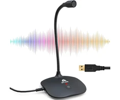 KLIM Talk stalinis vienkryptis USB mikrofonas su USB-A jungtimi