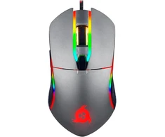 KLIM žaidimų pelė Aim su USB, RGB apšvietimu, 7000 DPI ir 7 mygtukais KLGL-AIM-GRY-1