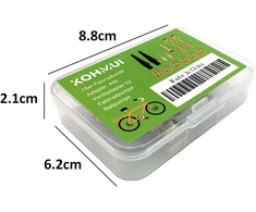 KOHMUI dviračių ventilių adapterių rinkinys 15 vnt. SV, AV ir DV, modelis 22