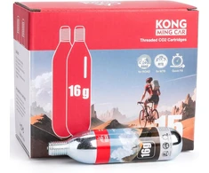 KONG MING CAR CO2 balionėliai su sriegiu, 16 g, dviračių padangų greitam pripūtimui