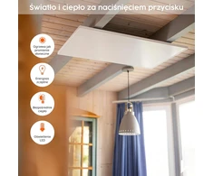 Könighaus infraraudonųjų spindulių lubinis šildytuvas 800 W, 11–21 m², M-800