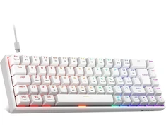 KOORUI mechaninė žaidimų klaviatūra 60 %, 69 klavišai, RGB, USB-C, MKC01