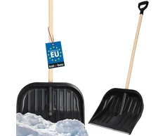 KOTARBAU sniego kastuvas su mediniu kotu ir aliuminio profiliu, 48 cm