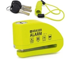 KRASER KR6Y Diskinis užraktas su signalizacija