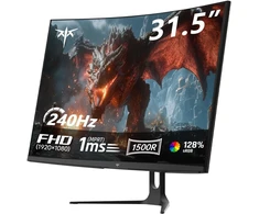 KTC lenktas žaidimų monitorius 32 colių FHD 240 Hz VA 1 ms H32C5
