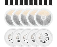 KTNAid kačių gertuvės filtro rinkinys Petkit Solo SE, Solo 2 ir 3 serijoms, 10 vnt., PKF-10