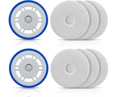 KTNAid mikropluošto šluosčių ir laikiklių rinkinys Ecovacs Deebot T30 Pro robotams, 6+2 vnt.